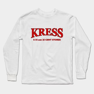 Kress. 5 and Dime Store Long Sleeve T-Shirt